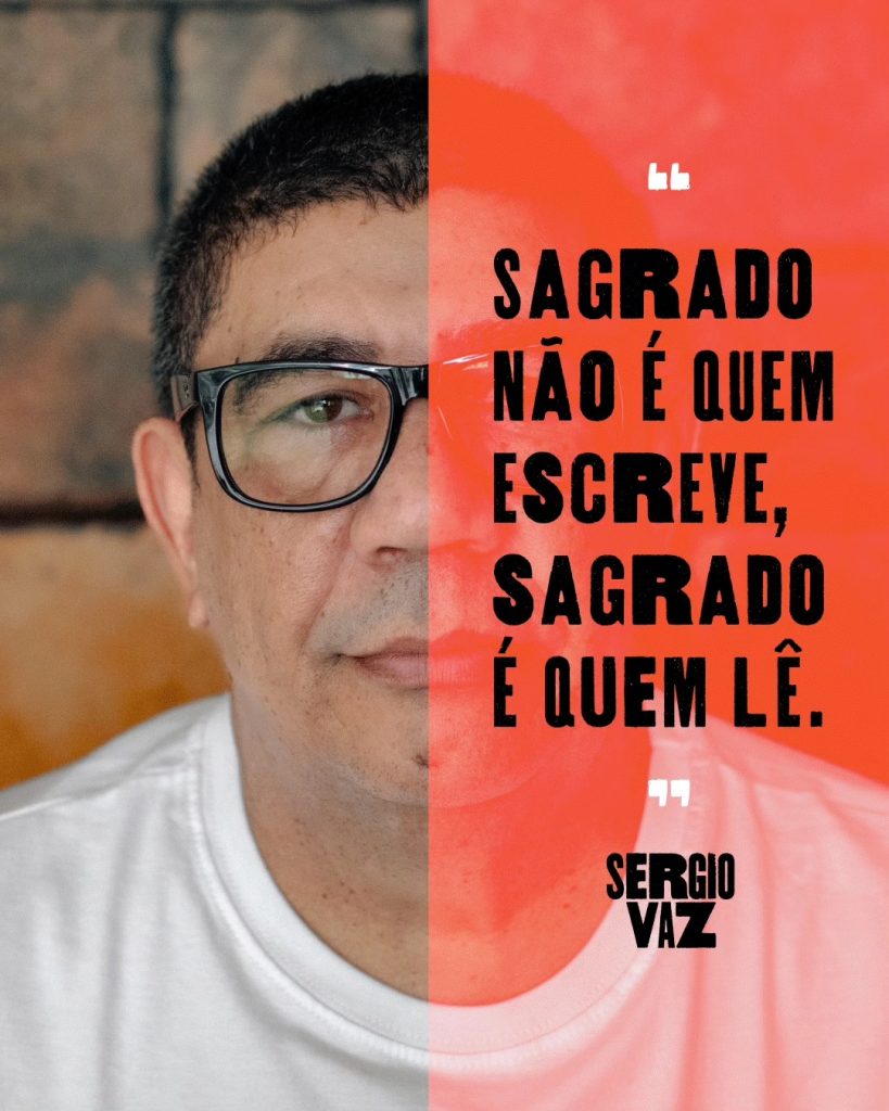 Exposição temporário "Fluxo Poético" apresenta a vida e obra de Sérgio Vaz: Poeta da periferia.