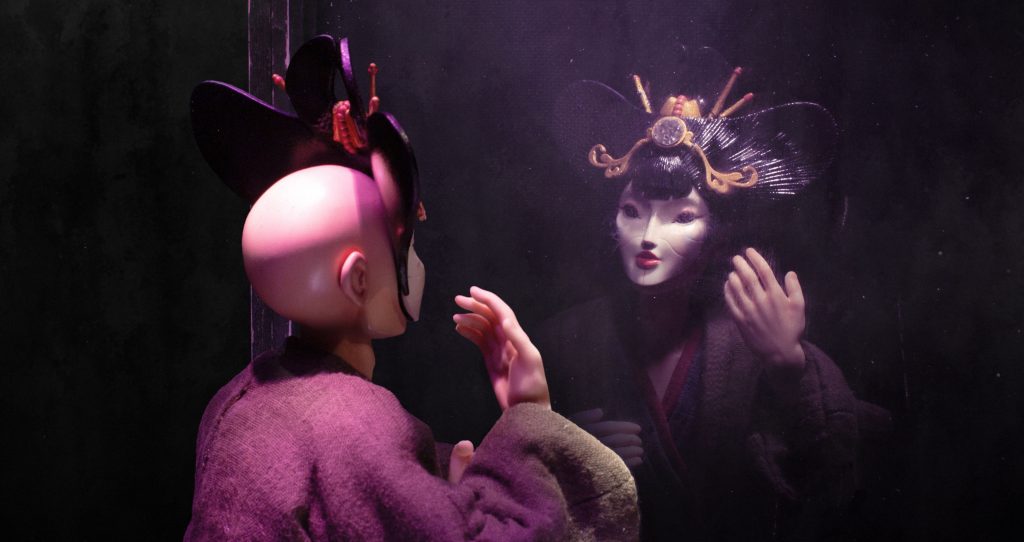 Cena da animação Kabuki