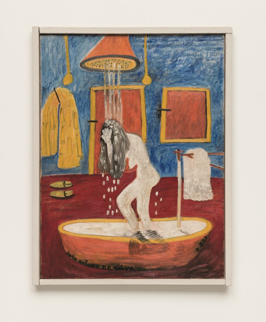 José Antônio da Silva, Nu no chuveiro, 1955. Coleção MAM São Paulo, espólio Maria da Glória Lameirão de Camargo e Arthur Octávio de Camargo Pacheco, 1996. Foto Ding Musa