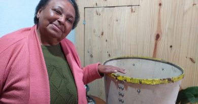 Dona Maria Baptista, mãe do tambor de sopapo