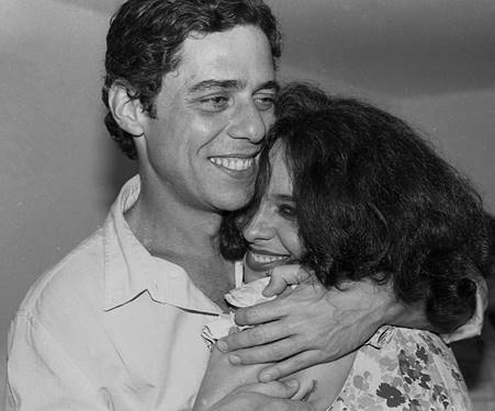Chico Buarque e Gal Costa (Rio de Janeiro, 1976) | Crédito: Thereza Eugênia
