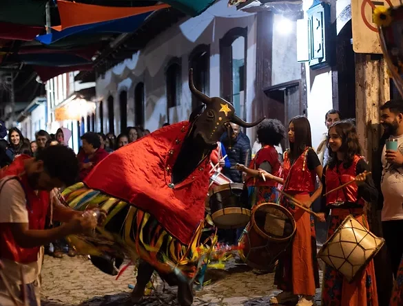 FOLIA DO BOI DA MANTA DE SÃO BARTOLOMEU/MG - divulgação