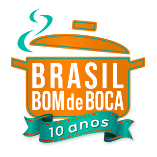 Brasil Bom de Boca logo 10 anos