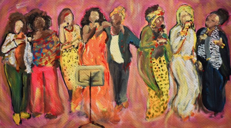 Capa do "Álbum Coletivo Mulher"