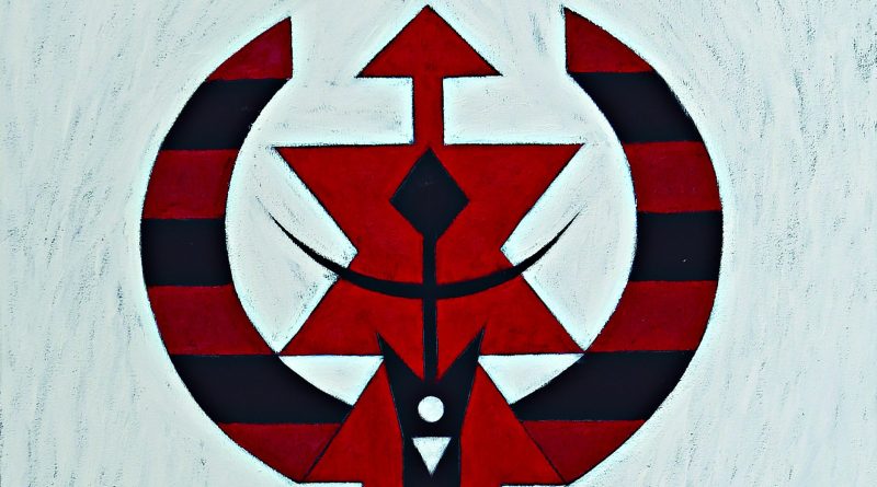 Exú - óleo sobre tela - divulgação