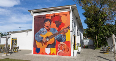 Arte: Cazé. Foto: Paulo Dias