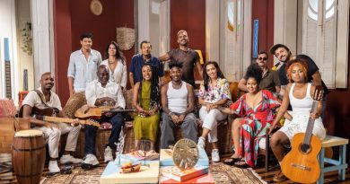 Elenco Casa PMB com Lazzo Matumbi, Sued Nunes, Yan Cloud, Hiran, Rachel Reis e Melly - Foto Fernando Gomes