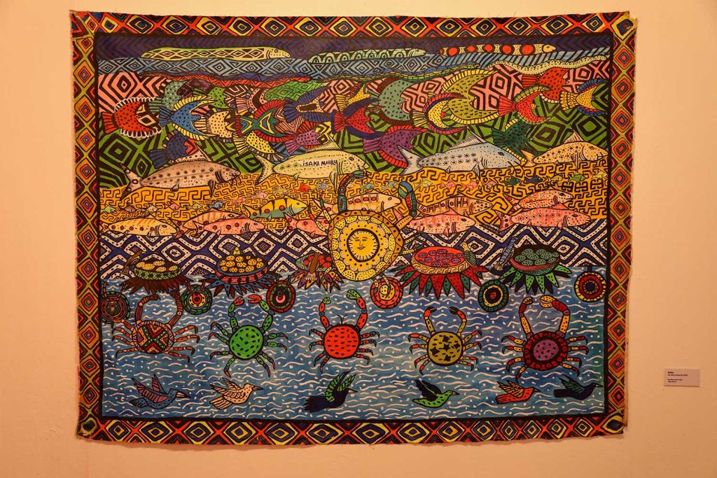 Txana Tuin Na hene wakame - 2024 - Acrílica sobre tela 158x121cm. Credito Divulgação - MAHKU