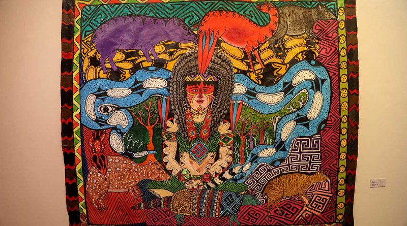 Txana Tuin Yame-awa-kawanai - 2025 - Acrílica sobre tela 170x102cm. Crédito - Divulgação - MAHKU