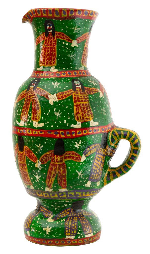 Pote Ciranda- 49 x 28 cm - Cerâmica Pintada, 1976