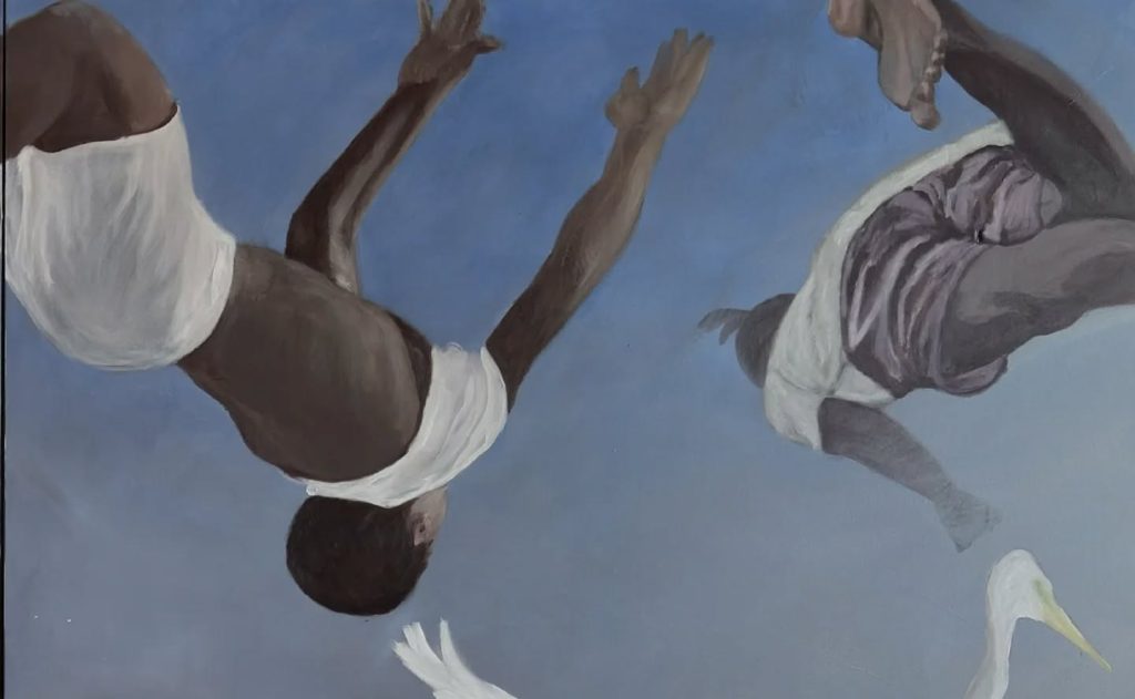 *Reprodução de obra da Série Dialética Do Salto, de Matheus Abu