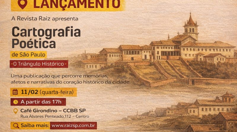 Cartografia Poética de São Paulo - O Triângulo Histórico