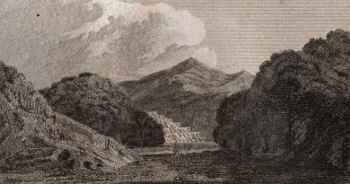 Lavagem de ouro no Jaraguá, nos arredores de São Paulo, John Mawet, 1816, pertencente à Coleção Ema Klabin