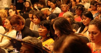 Audiência pública consolida processo de escuta e construção coletiva do Plano Estadual de Cultura dos Povos Indígenas de São Paulo. Foto: Pedro Cardoso/Acervo MCI