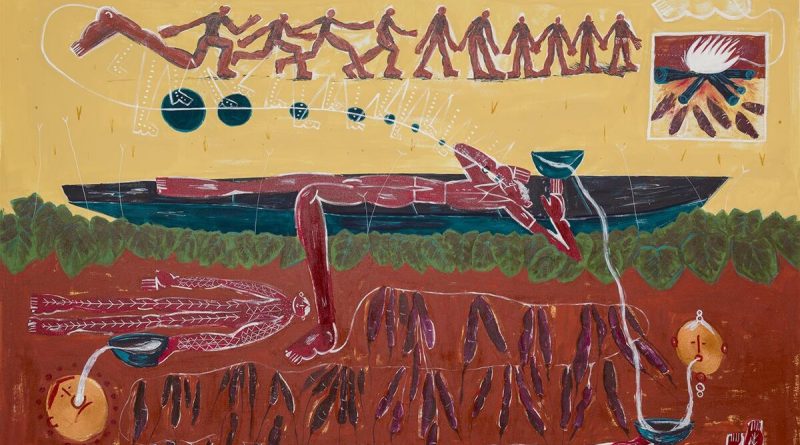 Macunaíma é Duwid, obra de Gustavo Caboco