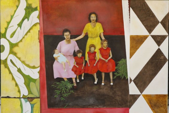 Nina Matos: óleo sobre tela (Crédito das imagens: Divulgação/Museu DAS)