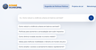 Sonar Municipal - tela