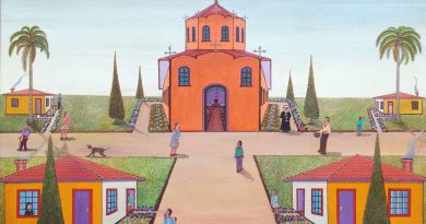 Joao Pilaski - Igreja - 53x72 cm - AST - 1981