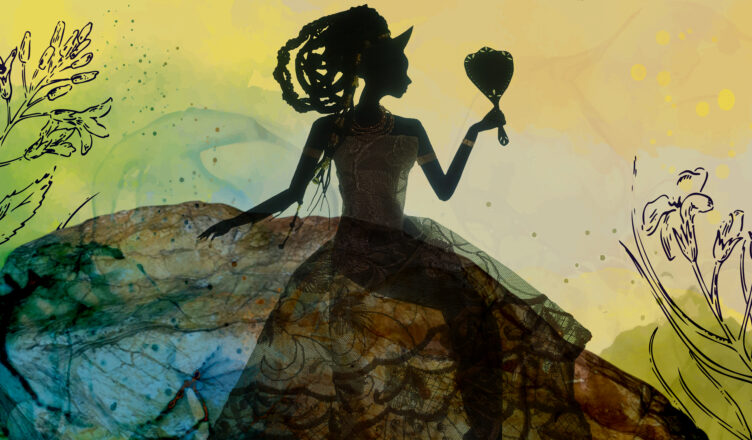 Animação Oxum do projeto Animafro - crédito Célia Harumi Seki