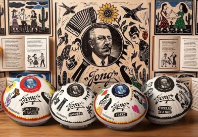 Xilogravuras de J. Borges estampam latas de queijo do reino no Nordeste