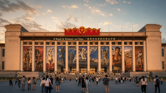 Museu Nacional da China - reprodução