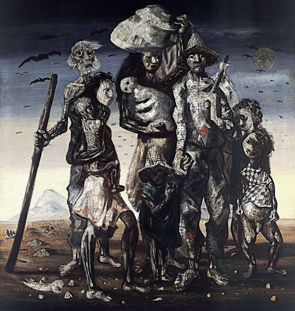 Os retirantes - Cândido Portinari
