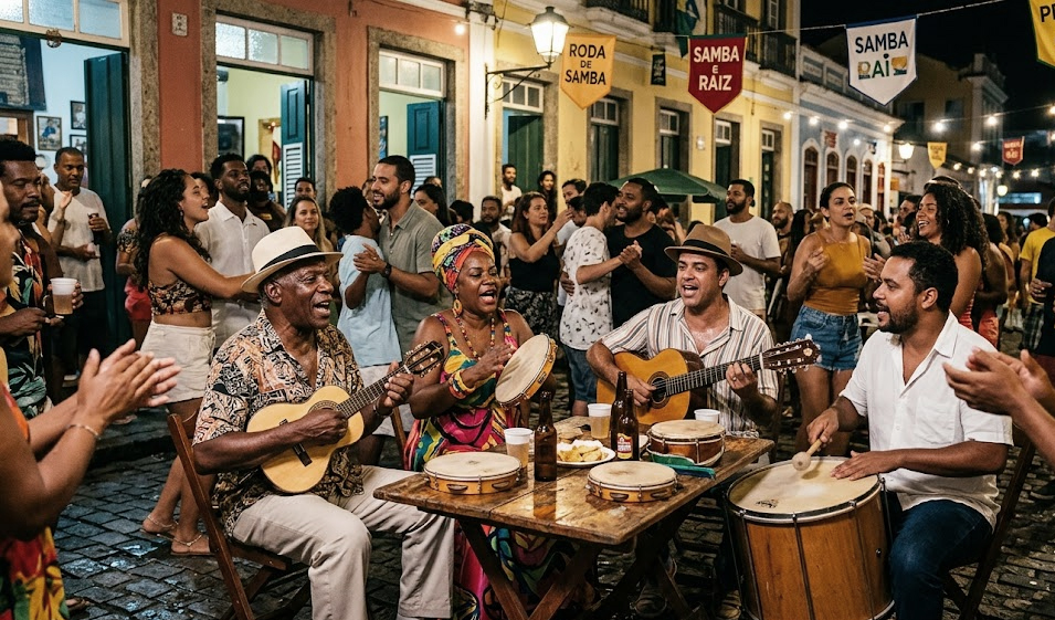 Roda de Samba - acervo Raiz