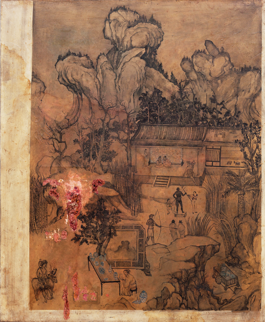 Adriana Varejão -Quadro ferido - 1992