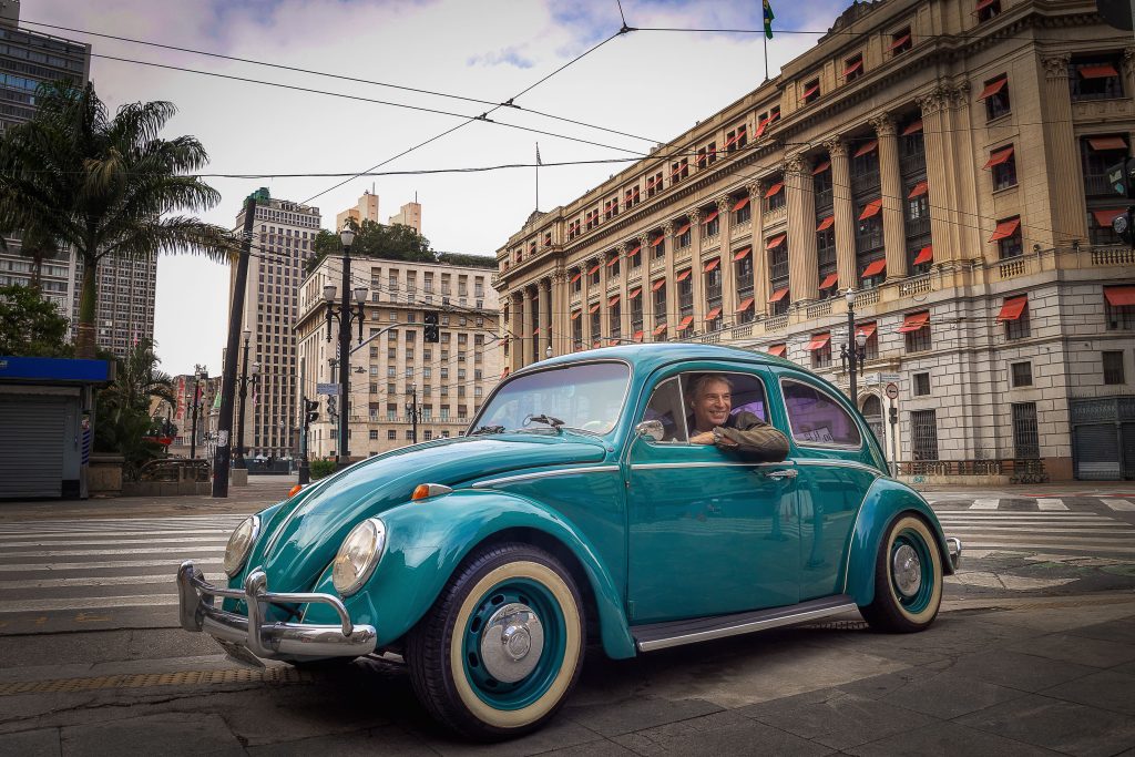 Olivier Anquier no centro de São Paulo - foto Angelo Pastorello
