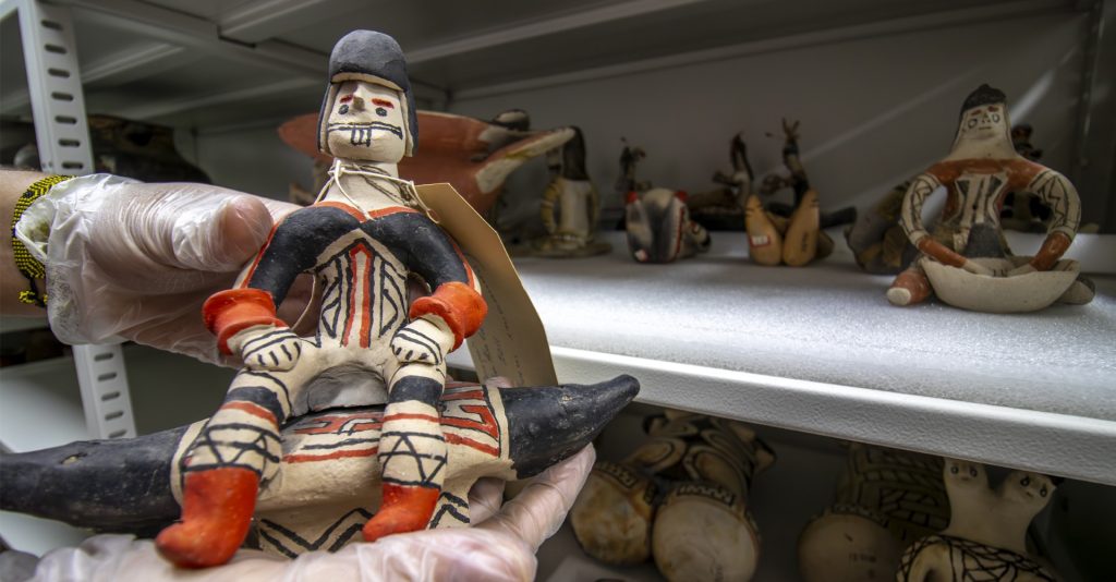 Boneca Carajá no Museu Emílio Goeldi