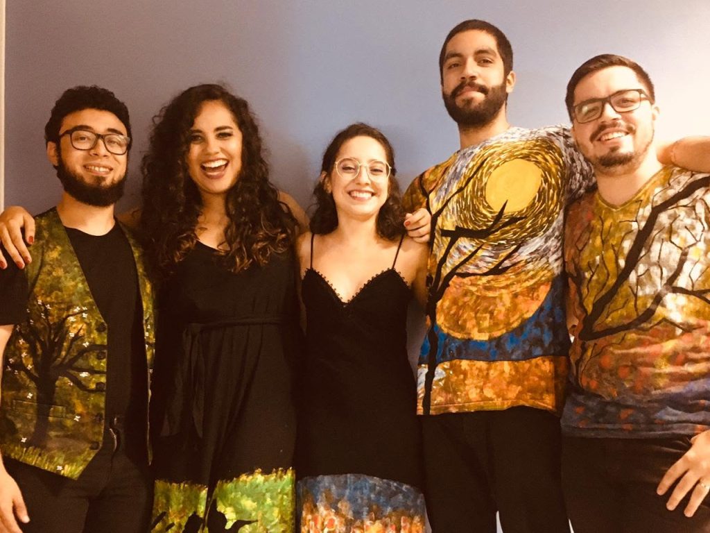 Quinteto Caxangá - foto José Maria Bezerra - reprodução Facebook