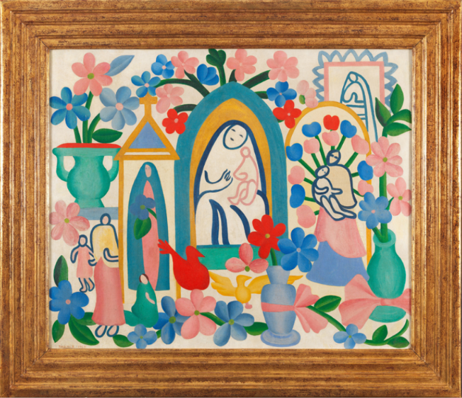 Religião brasileira I - Tarsila do Amaral - 1927