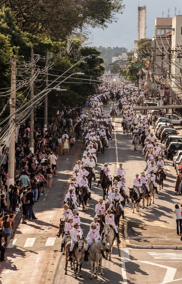 Cavalaria de S. Gonçalo e S. Benedito - foto Alberto Lefèvre - Iphan