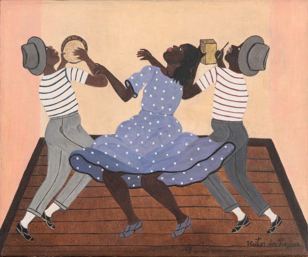 Heitor dos Prazeres. Sem título, 1960. óleo sobre tela. Coleção Almeida & Dale