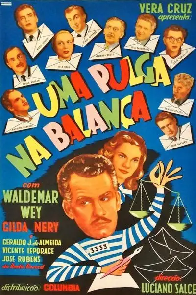 Uma pulga na balança - cartaz