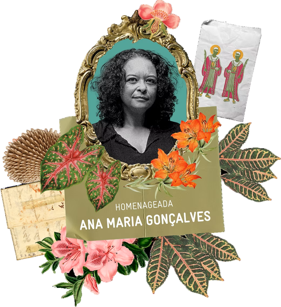 Ana Maria Gonçalves homenageada pela FLUP 2026 - reprodução