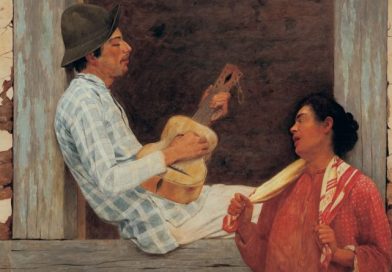 O Violeiro, feita por Almeida Júnio em 1889 integra exposição Caipiras na Pinacoteca de Piracicaba – Isabella Matheus – Pinacoteca de São Paulo