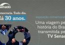 Exposição da TV Senado celebra 30 anos da vida política brasileira