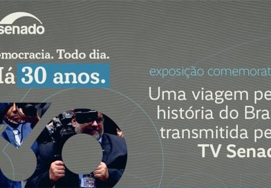 Exposição da TV Senado celebra 30 anos da vida política brasileira