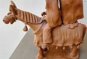 Fuga do EgitoLuiz Galdino de Caruaru, PEObra premiada na Fenearte, 202440 cm de altura